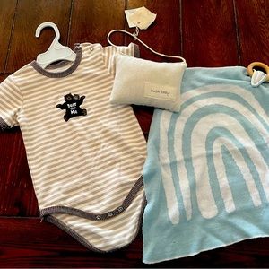 Brown/Blue items,GenderNeutral,Calming Lavender Door Hanger,Blanket,Shirt,6-12mo